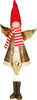 Decorazione natalizia angelo colore marrone e rosso per interno 15,5x9h45 cm Casa e cucina/Decorazioni per interni/Addobbi e decorazioni per ricorrenze/Decorazioni natalizie/Schiaccianoci MagiediNatale.it - Altamura, Commerciovirtuoso.it