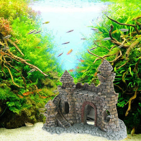 Decorazione Per Acquario Castello Con Torre Resina Pesci Acqua H10 Cm Ornamento Prodotti per animali > Prodotti per Acquari > Decorazioni Acquario Trade Shop italia - Napoli, Commerciovirtuoso.it