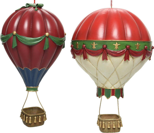 Decorazione per albero di Natale in poliresina Mongolfiera da 25 cm Casa e cucina/Decorazioni per interni/Addobbi e decorazioni per ricorrenze/Decorazioni natalizie/Addobbi e decorazioni/Palle e palline MagiediNatale.it - Altamura, Commerciovirtuoso.it