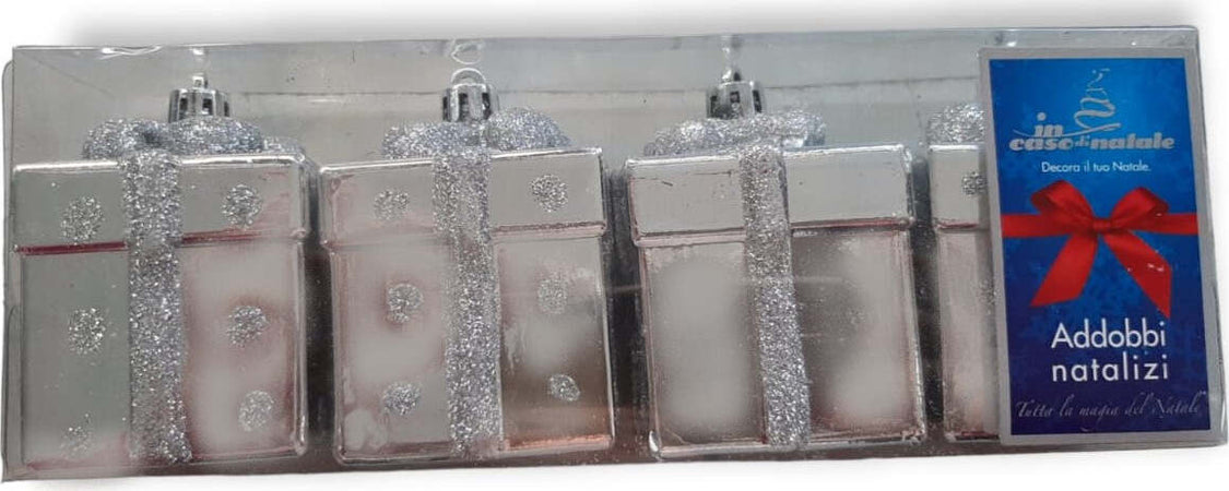 Decorazione-per-albero-di-natale-pacchetti-regalo-argento-Ciao-Srl