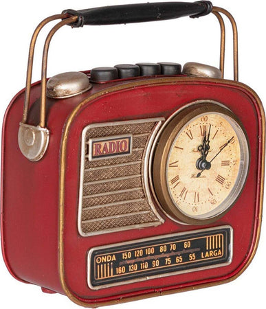 Decorazione-schedule-radio-con-orologio-per-decorazione-natalizia