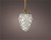 Decoro-Kaemingk-485685-LUMINEO-Pendente-Pigna-Silver-classic