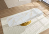 Tavolo Sirius con struttura in metallo e piano in ceramica, design moderno, 160/240 x 90 x h 75 cm