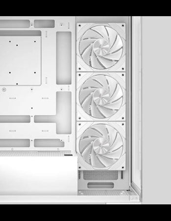 DEEPCOOL VENTOLE CASE GC580 BIANCA REVERSE 120MM ARGB