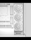 DEEPCOOL VENTOLE CASE GC580 BIANCA REVERSE 120MM ARGB