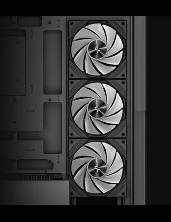 DEEPCOOL VENTOLE CASE GC580 NERA REVERSE 120MM ARGB