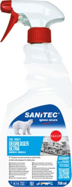 Degreaser Ultra - marsiglia - trigger 750 ml - Sanitec Casa e cucina/Detergenti e prodotti per la pulizia/Detergenti per la casa/Detergenti multiuso Eurocartuccia - Pavullo, Commerciovirtuoso.it
