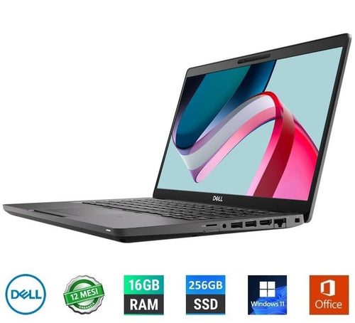 Notebook DELL Latitude 5400 Intel Core i5-8365U 14 Pollici Touchscreen 16/256GB Ricondizionato