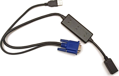 Dell OUF366 USB SIP KVM Server Cable 0HG526 POD SIP 2161DS 2160AS originale
