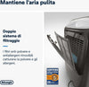De'longhi-dexd216f-tasciugo-deumidificatore-per-eliminare-l'umidità,-asciugabiancheria,-doppio-sistema-filtrazione-aria,-16l/giorno,-display-digitale,-silenzioso,-maniglia-e-ruote,-timer