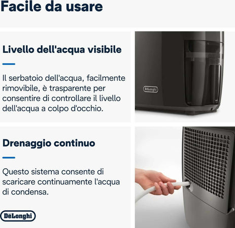 De'longhi-dexd216f-tasciugo-deumidificatore-per-eliminare-l'umidità,-asciugabiancheria,-doppio-sistema-filtrazione-aria,-16l/giorno,-display-digitale,-silenzioso,-maniglia-e-ruote,-timer