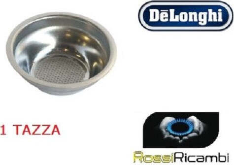 DELONGHI FILTRO CAFFE' 1 TAZZA PER VENETO - TREVISO  - 607836 - ORIGINALE Casa e cucina/Elettrodomestici per la cucina/Macchine da caffè/Parti di ricambio per macchine da caffè/Filtri per macchine da caffè/Filtri permanenti Rossi Ricambi - Venetico Marina, Commerciovirtuoso.it