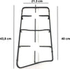DELONGHI GRIGLIA SMALTATA NERA 2 FUOCHI SINISTRA CUCINA GAS 43,8 x 40 x 21,3 CM -  CODICE ORIGINALE 217573080 Casa e cucina/Grandi elettrodomestici/Accessori e parti di ricambio/Ricambi e accessori per piani cottura/Griglie per piani cottura Rossi Ricambi - Venetico Marina, Commerciovirtuoso.it