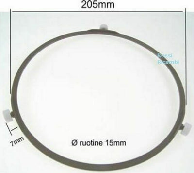 DELONGHI SUPPORTO TRASCINATORE CIRCOLARE PIATTO MICROONDE ORIGINALE 536289 MW600 Casa e cucina/Elettrodomestici per la cucina/Accessori e parti di ricambio/Parti di ricambio per forni a microonde/Piatti girevoli Rossi Ricambi - Venetico Marina, Commerciovirtuoso.it