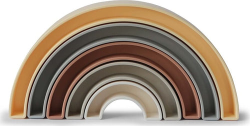 Dentarello-Silicone-Mushie-Rainbow