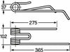 Dente girello sx adattabile Lely Lotus filo 9 Confezione da 1pz