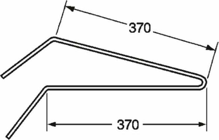 Dente ranghinatore interno adattabile Heuma e Niemeyer filo 6. Confezione da 2pz