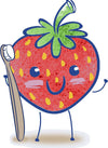 Dentrificio Vademecum 50ml Per Bambini 6 Anni E + Al Gusto Naturale Di Fragola E Senza Fuoro