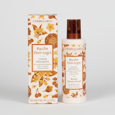 Lozione Deodorante Bacche Fiori Legni 100 ml
