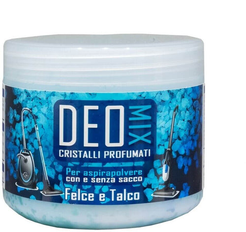 Deo Mix Cristalli profumati per aspirapolvere Felce e Talco 500gr