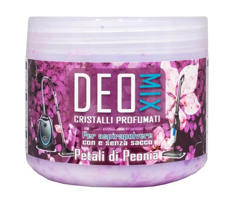 Deo Mix Cristalli profumati per aspirapolvere Petali di Peonia 500gr