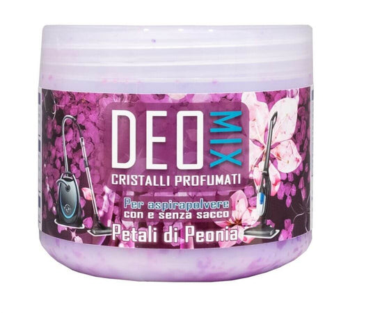Deo Mix Cristalli profumati per aspirapolvere Petali di Peonia 500gr