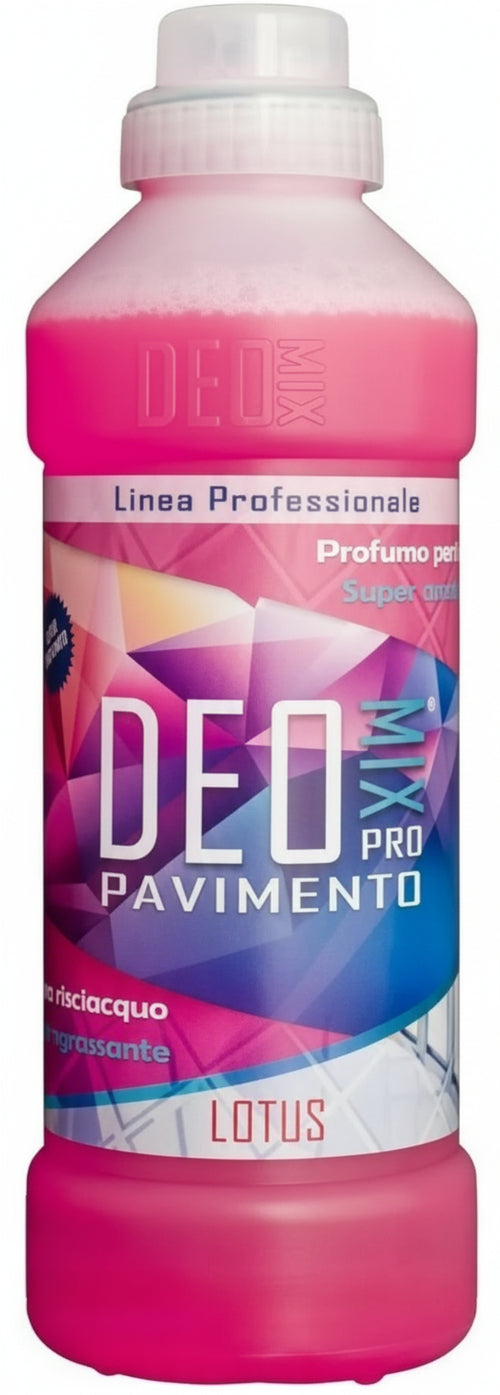 Deo Mix Pro Lotus 480 ml Detersivo Pavimenti Fiori di Loto