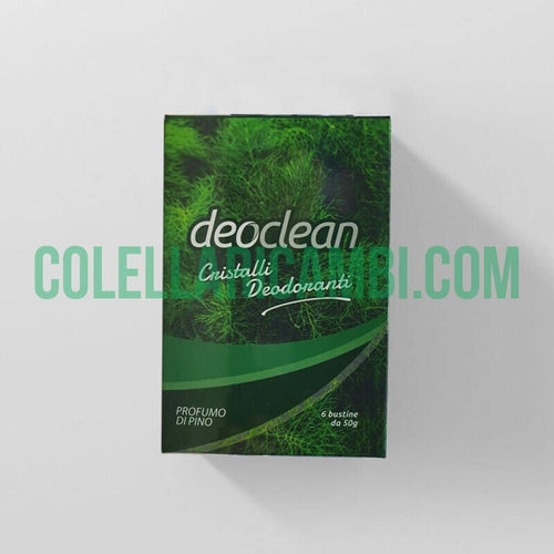 Deoclean Cristalli Deodoranti Profumo di Pino 6 buste da 50gr