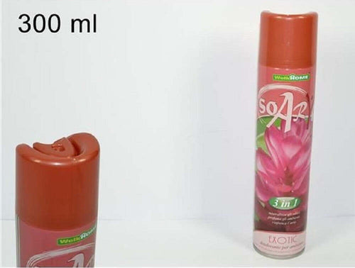 Deodorante Per Ambiente Spray Profumo Casa Fresco 300ml Fragranza Esotica Exotic Casa e cucina/Decorazioni per interni/Profumazione ambiente/Spray profumati per la stanza Trade Shop italia - Napoli, Commerciovirtuoso.it