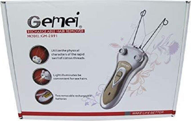 Depilatore-Donna-Ricaricabile-Per-Rimozione-Peli-Epilatore-A-Batteria-Gm-2891