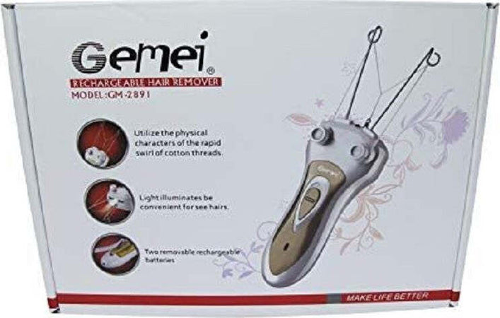 Depilatore Donna Ricaricabile Per Rimozione Peli Epilatore A Batteria Gm-2891 Salute e Bellezza > Depilazione e rasatura > Epilatori Trade Shop italia - Napoli, Commerciovirtuoso.it