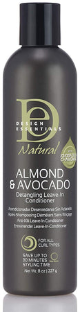 Design Essentials Almond Avocado Leave-in Balsamo Districante Senza Risciacquo Per Capelli 227 G