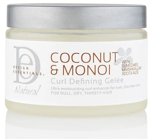 Design Essentials Coco&monoi Curl Defining Gelee 12oz Anticrespo per Capelli Ricci E Mossi