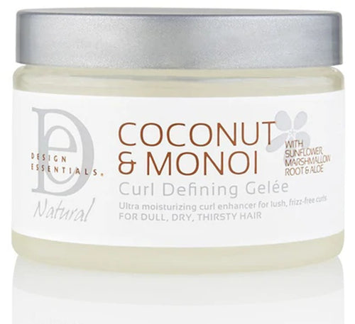 Design Essentials Coco&monoi Curl Defining Gelee 12oz Anticrespo per Capelli Ricci E Mossi