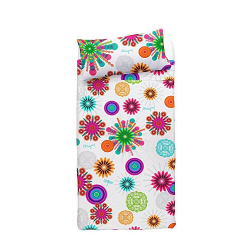 Desigual Parure Lenzuola per Letto Singolo 1 Piazza Moon S60 - Passarelli Biancheria