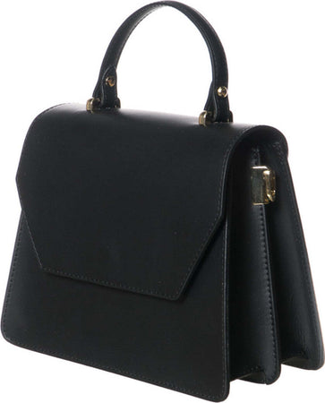 Dessi---Pochette-da-Donna-Nero-In-Vera-Pelle