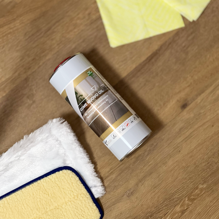 il #n1 - COME NUOVO OIL - Olio INTERNO / ESTERNO per parquet - manutenzione senza rischio, a base di oli vegetali e cere pregiate - Di Eternal Parquet