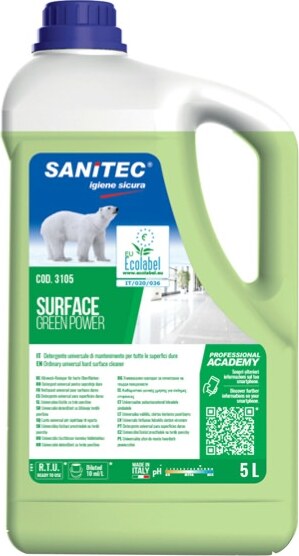 Detergente Green Power Pavimenti - Sanitec - tanica da 5 L Casa e cucina/Detergenti e prodotti per la pulizia/Detergenti per la casa/Detergenti per pavimento Eurocartuccia - Pavullo, Commerciovirtuoso.it