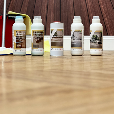 il #n1 - SUPER PULITO SPC, LVT, Laminati, parquet e resine SPORCO INTENSO- detergente NATURALE a PH NEUTRO ultraconcentrato profumato - Di Eternal Parquet - Eternal Parquet