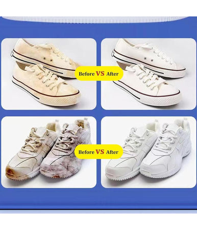 Detergente Per Scarpe Bianche Crema Smacchiante Pulizia E Rimozione Macchie 330g