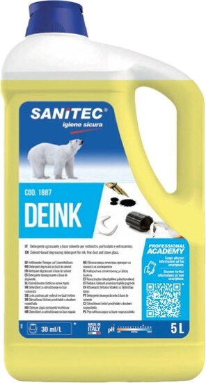 Detergente sgrassante Deink - 5 kg - Sanitec Casa e cucina/Detergenti e prodotti per la pulizia/Detergenti per la casa/Detergenti multiuso Eurocartuccia - Pavullo, Commerciovirtuoso.it