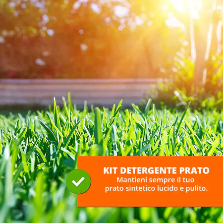 Detergente concentrato per erba sintetica con erogatore a spruzzo 0,5 Lt