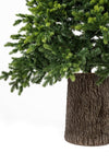 Albero di natale con Tronco Dolomiti in PE Effetto Real Touch