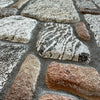 CAPPOTTO esterno - interno isolante in STYROFOAM 3D sp.2cm (120x50cm) con sabbiatura e malta Roccia e brick