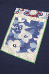 Bob T-shirt uomo in cotone con taschino