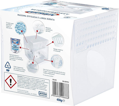 Deumidificatore Ariasana vaschetta mini con una ricarica assorbi-umidità in Tab da 450g Fai da te/Prodotti per la costruzione/Riscaldamento e raffreddamento/Sistemi mobili di climatizzazione/Deumidificatori La Zappa - Altamura, Commerciovirtuoso.it