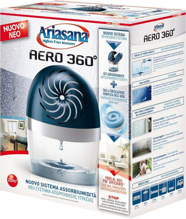 Deumidificatore assorbi umidità Henkel Ariasana aero 360° kit per Tab ricaricabile Fai da te/Prodotti per la costruzione/Riscaldamento e raffreddamento/Sistemi mobili di climatizzazione/Deumidificatori La Zappa - Altamura, Commerciovirtuoso.it