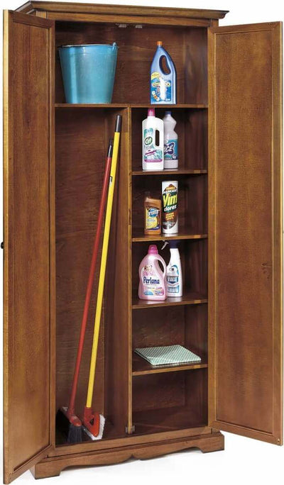 DEVEREUX---armadio-porta-scope-in-legno-massello-87x40x192-Tinta-noce-Milani-Home