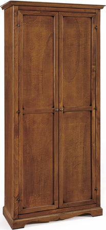 DEVEREUX---armadio-porta-scope-in-legno-massello-87x40x192-Tinta-noce-Milani-Home
