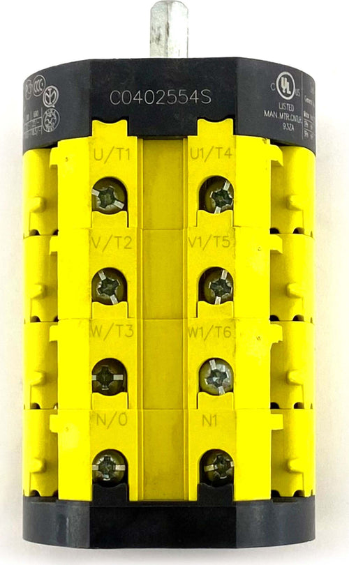 Deviatore-1-2-10:10-600V/40A-4-poli